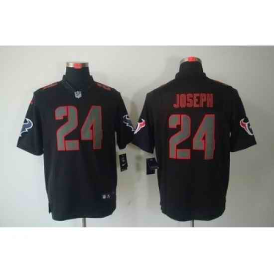 Nike Houston Texans 24 Joseph Black Limited Impact NFL Jersey